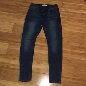 Fashion Nova Blue SKINNY JEANS